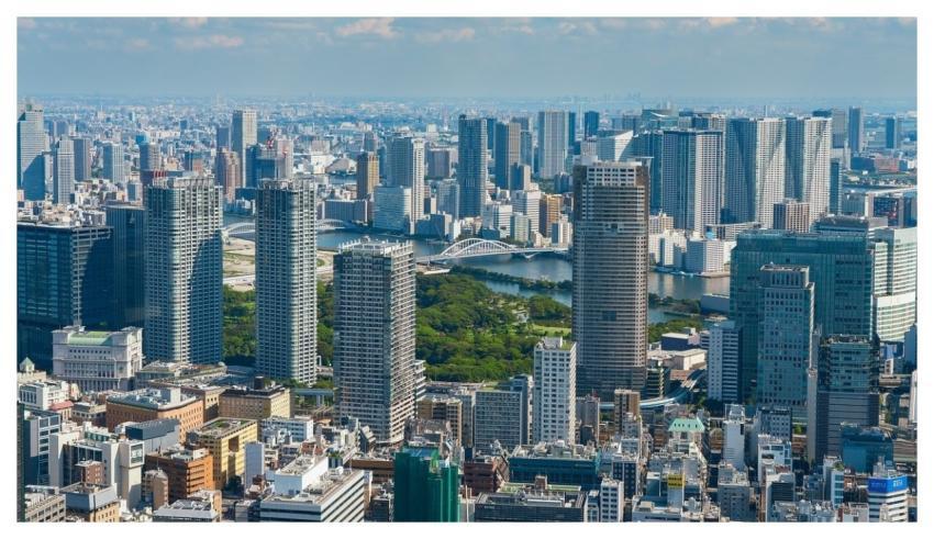 Tokyo Big City Cityscape City
