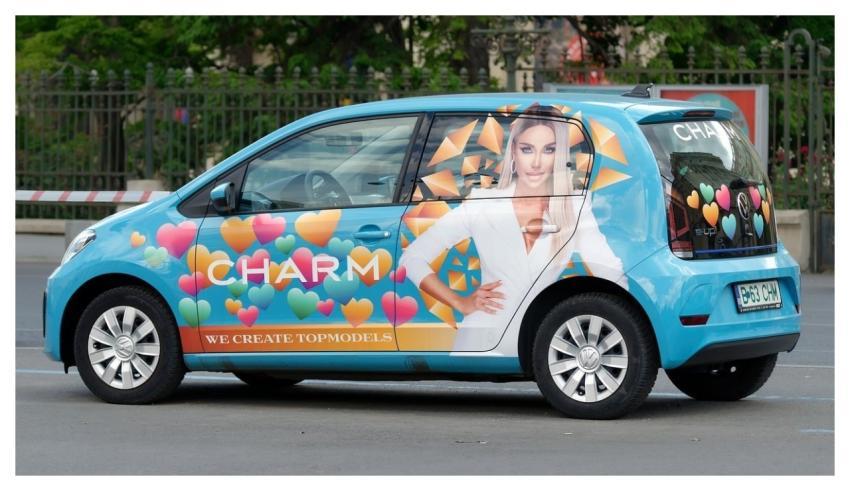 Car Small Painted Advertising