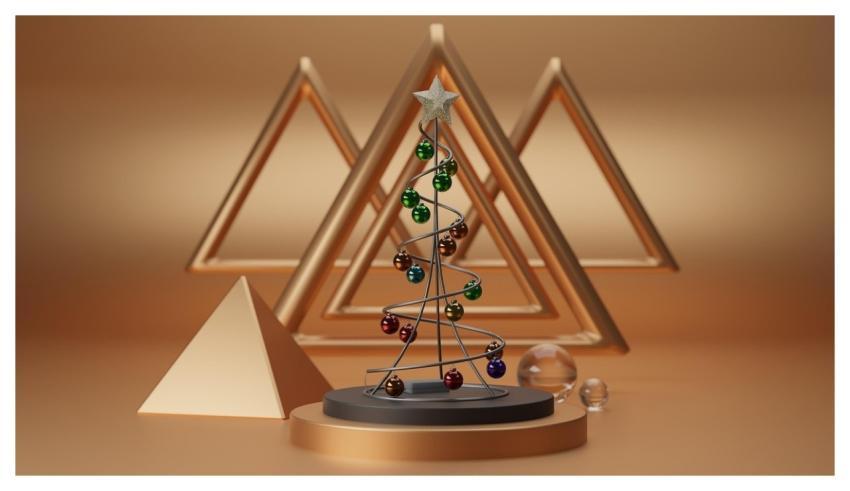 Balance Scales House 3D