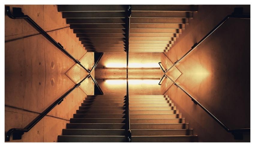 Stairs Handrails Illuminated Lighting