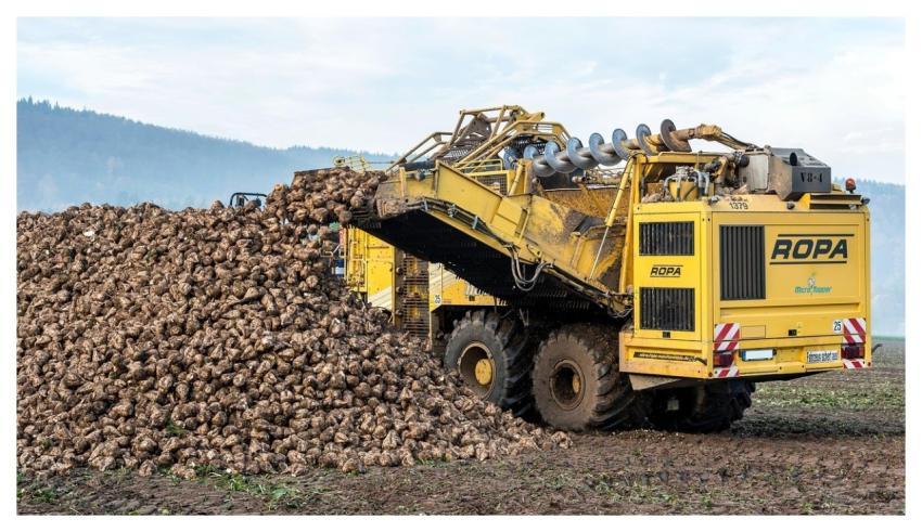Field Vehicle Sugar Beet Beets