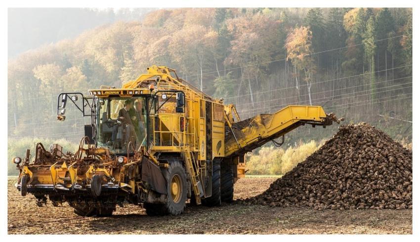 Field Vehicle Sugar Beet Beets