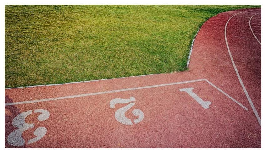 Abstract Abstract Photo Sport Run