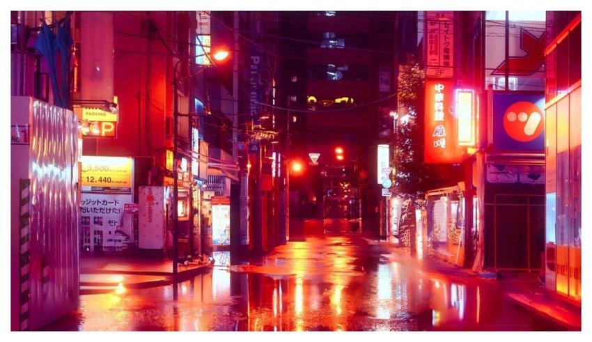 Street Japan Tokyo Night