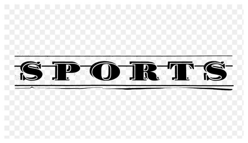 Sport word png sticker illustration