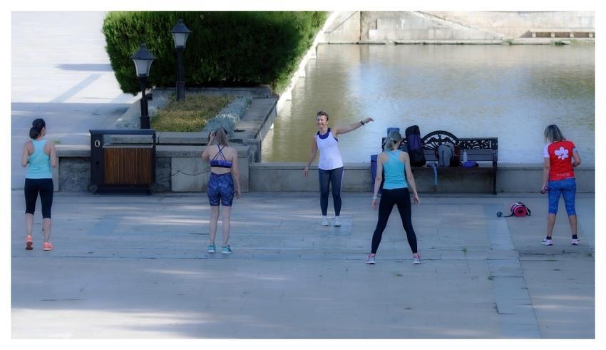 People Nature Exercising Recreation