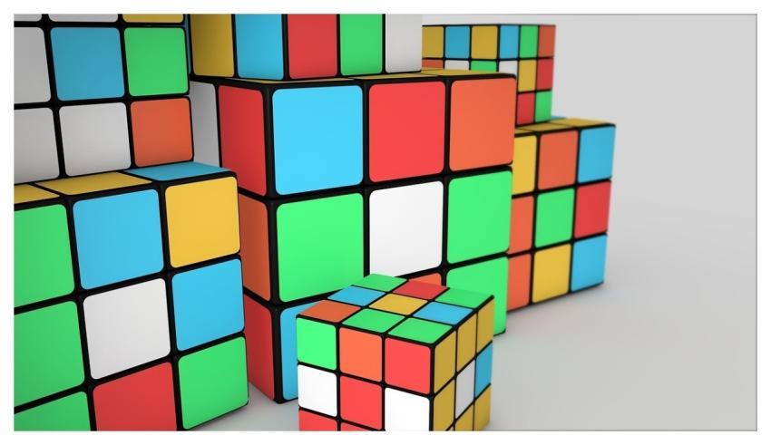 Cube Geometric Business Difference