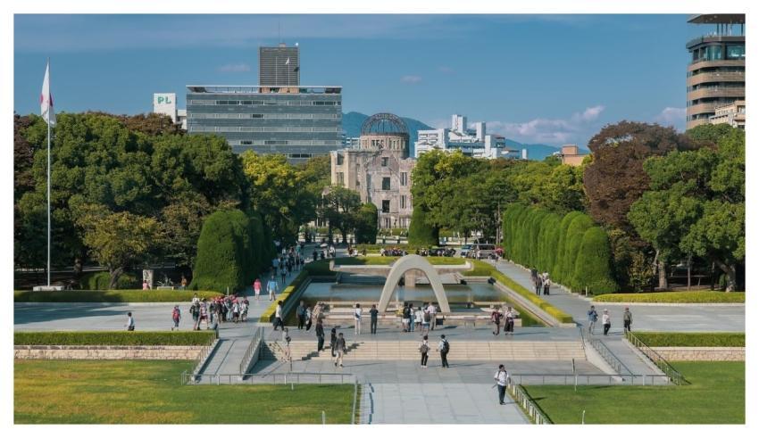 Hiroshima Peace Park Hiroshima Memorial Monument