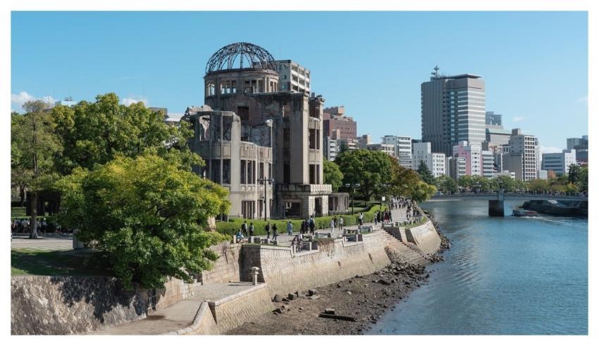 Hiroshima Peace Monument Atomic Bomb Dome Unesco W