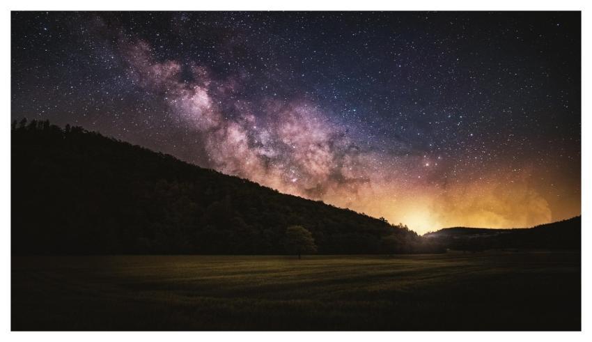 Milky Way Night Sky Space