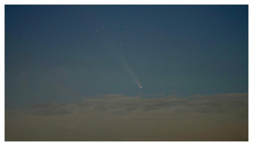 Comet Asteroid Celestial Bodies Night Sky