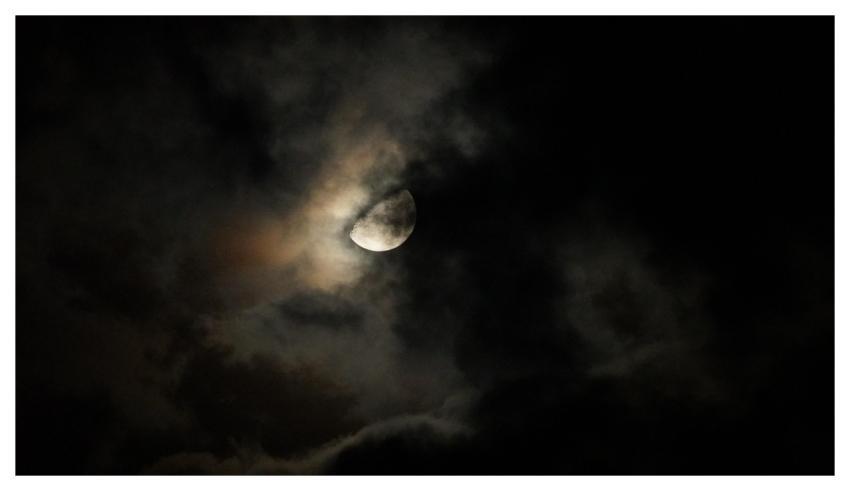 Night Moonlight Moon Dramatic