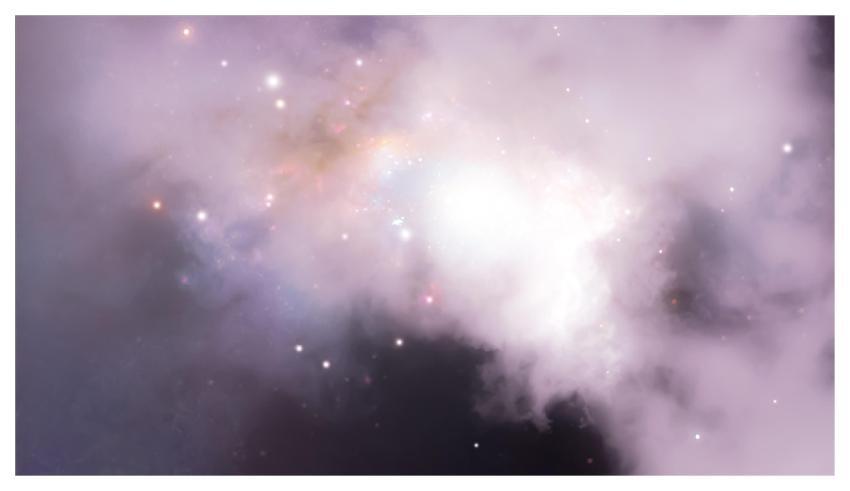 Cosmic Galaxy Space Sparkle