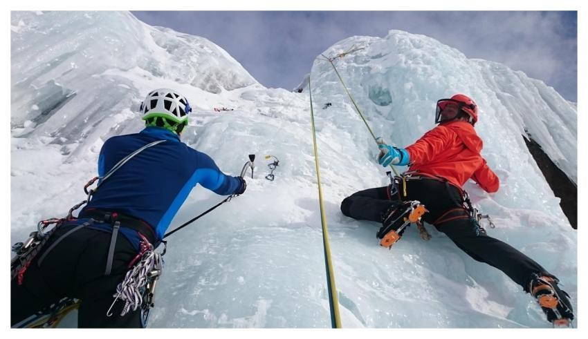 Ice Climbing Extreme Sport Ice Climbers Climbing