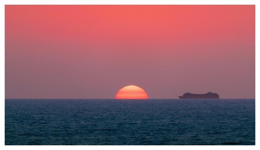 Sea Ship Blue Sky Water