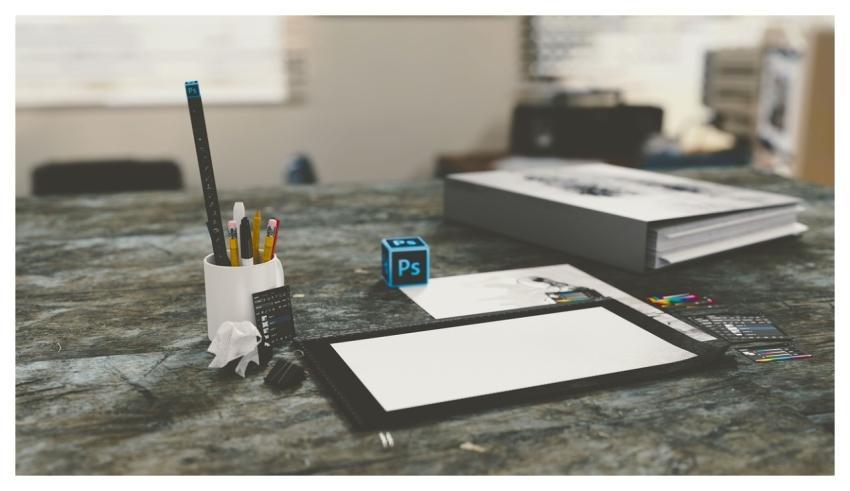 Office Desk Computer Technology