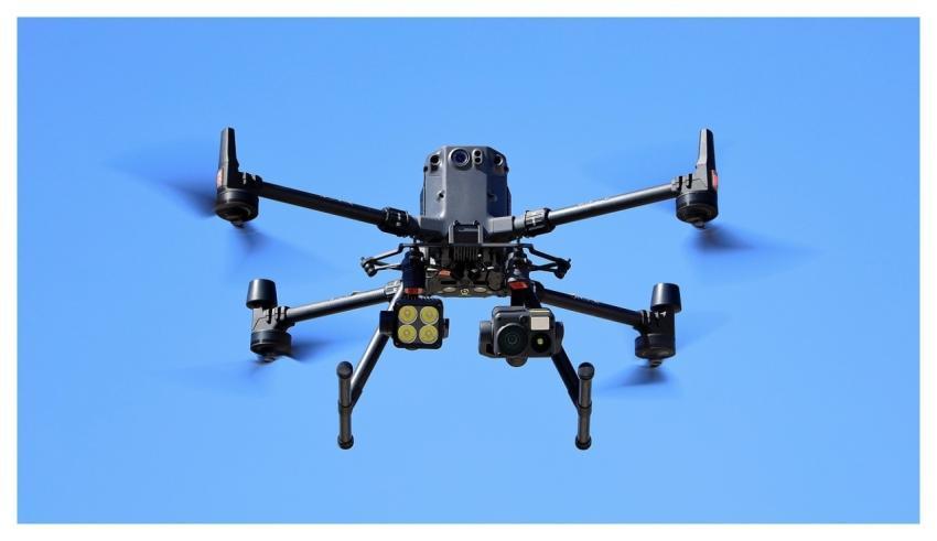 Drone Police Drone Monitoring Police