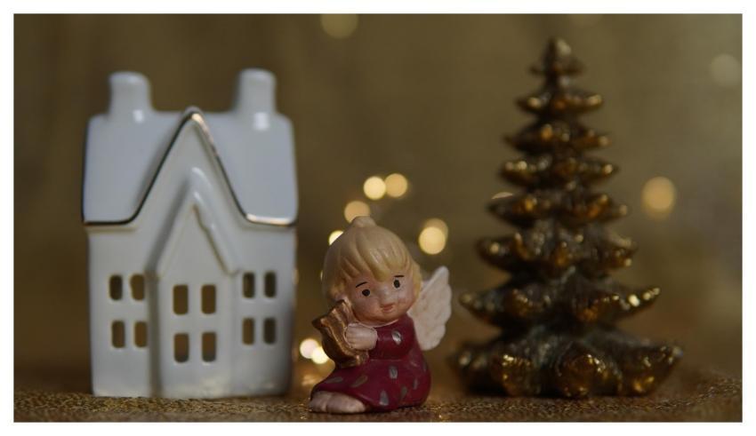 Angel Wings Cool Backgrounds Christmas