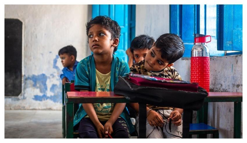 Indian School Children Education India Classroom