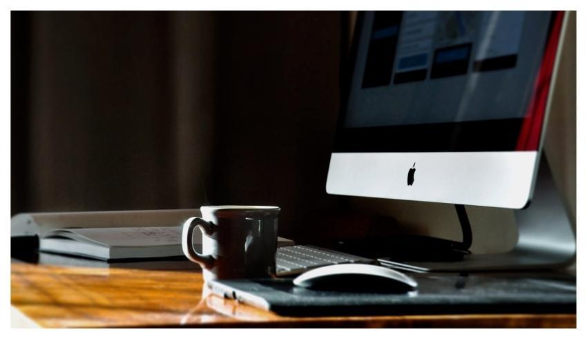 Coffee Cup Desk Notebook