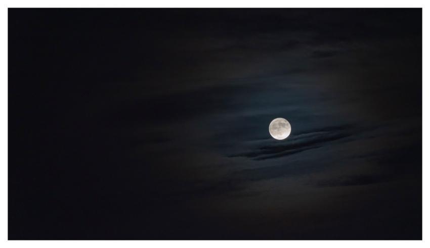 Moon Night Sky Moonlight