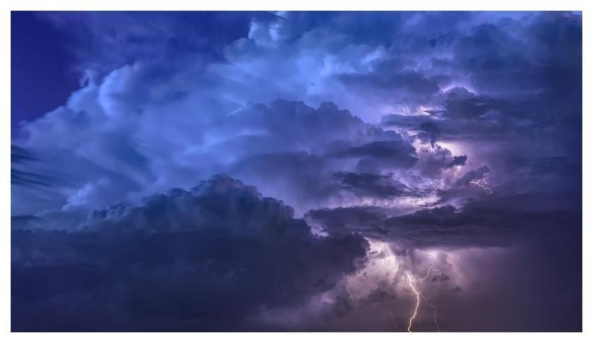 Thunderstorm Lightning Nature Wallpaper Free Backg