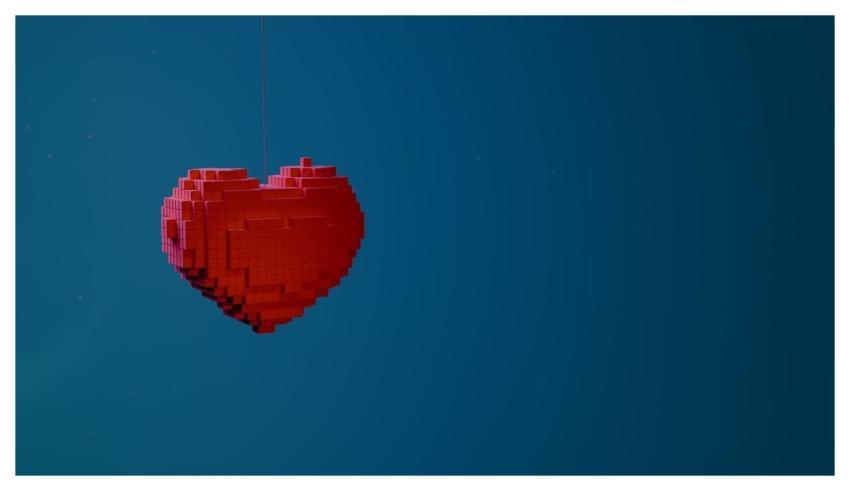 Heart Shape Romance Romantic Activity Plastic