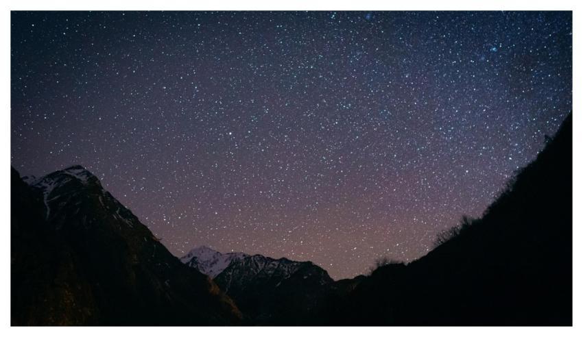 Night Night Sky Nature Sky