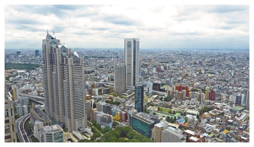 Buildings City Cityscape Skyscrapers