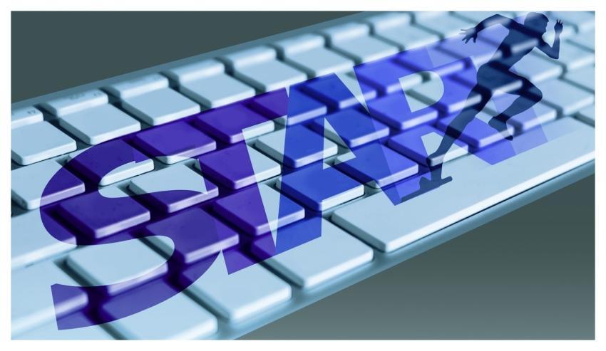 Keyboard Startup Business Company