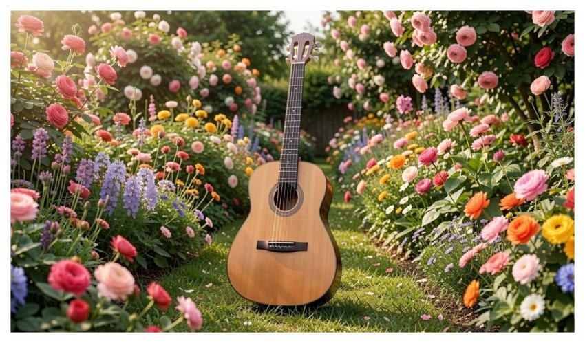 Viola Violin Guitar Nature