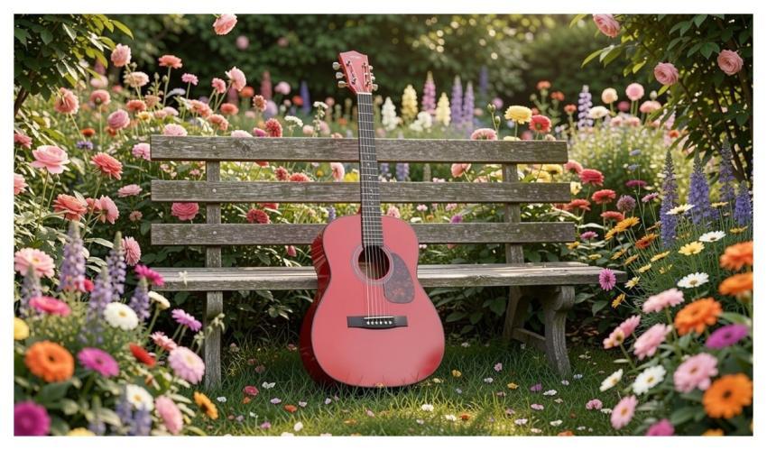 Viola Violin Guitar Nature