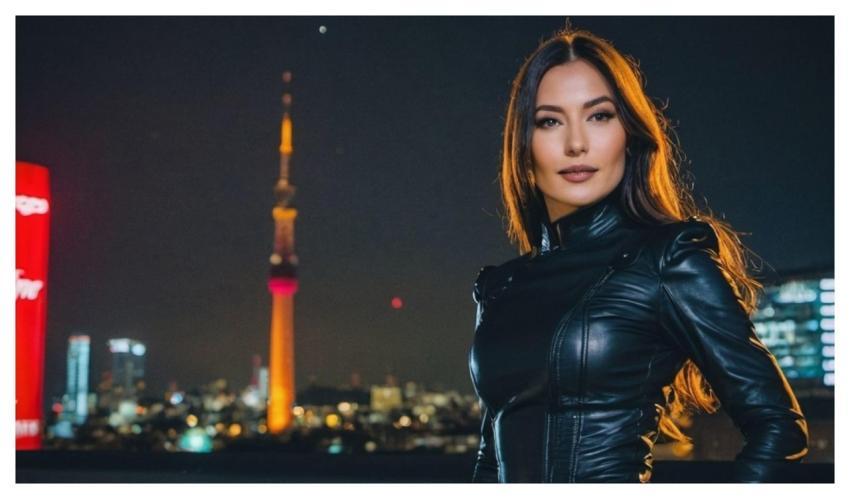 Ai Generated Woman Fashion Leather