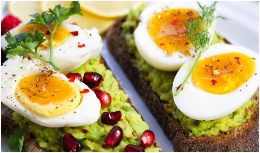 Savor this delicious avocado toast topped with sof