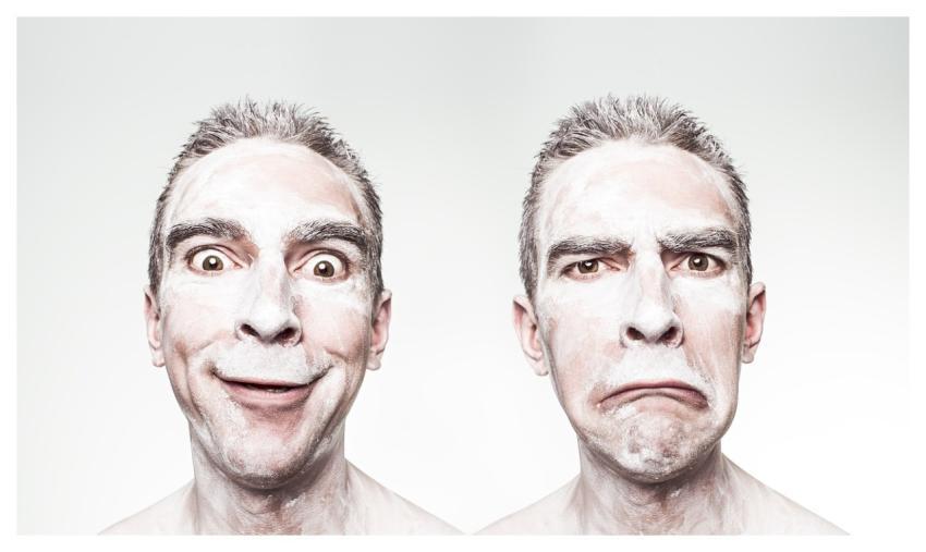 Emotions Man Happy Sad