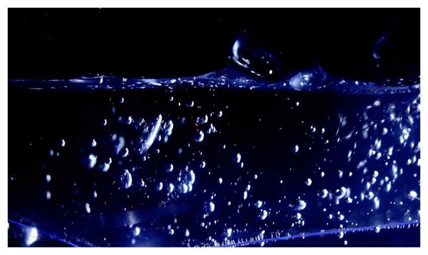 Abstract Pattern Colors Blue