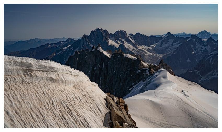 Mountains Snow France Chamonix