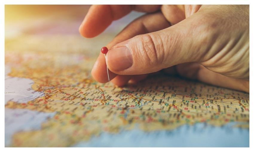 Travel Pinned Pinning Maps