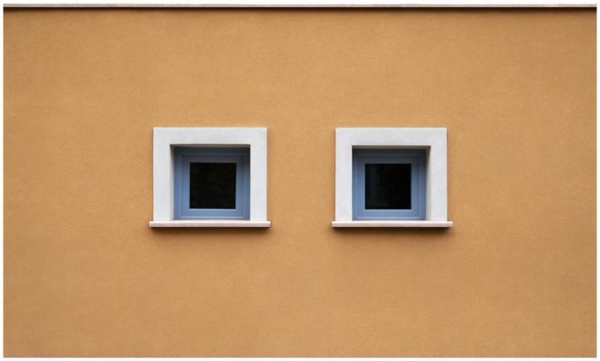 Minimalist Orange Wall Two