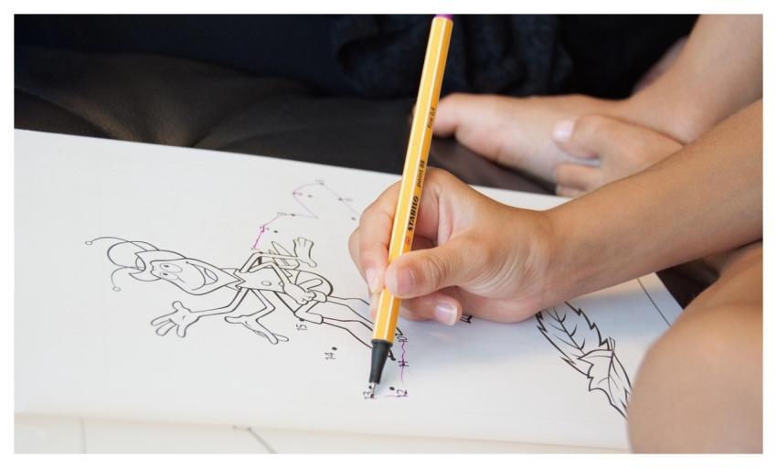 Child Drawing Draw Playing