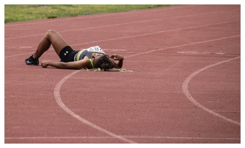 Exhaustion Athlete Track Career