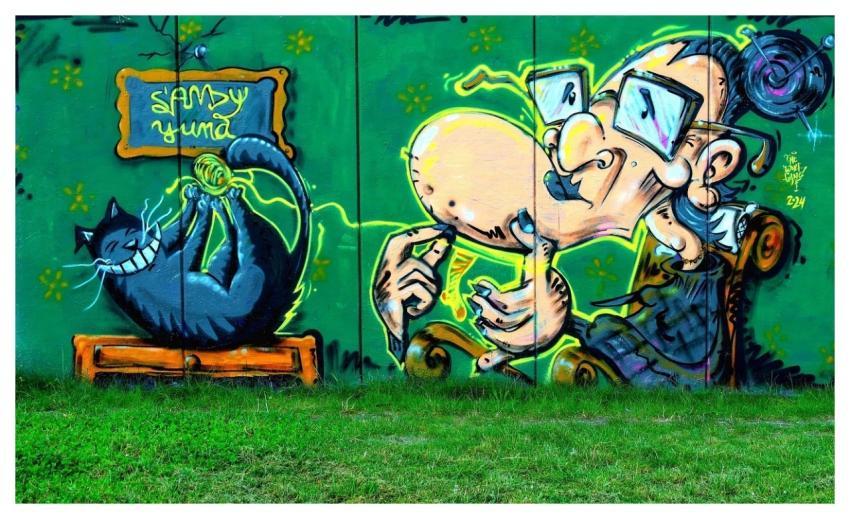 Street Art Art Graffiti Painting