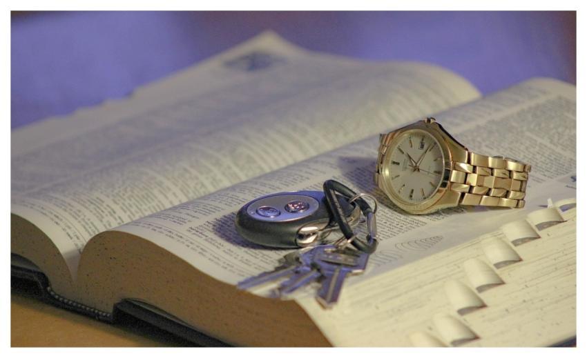 Watch Keys Book Open Book