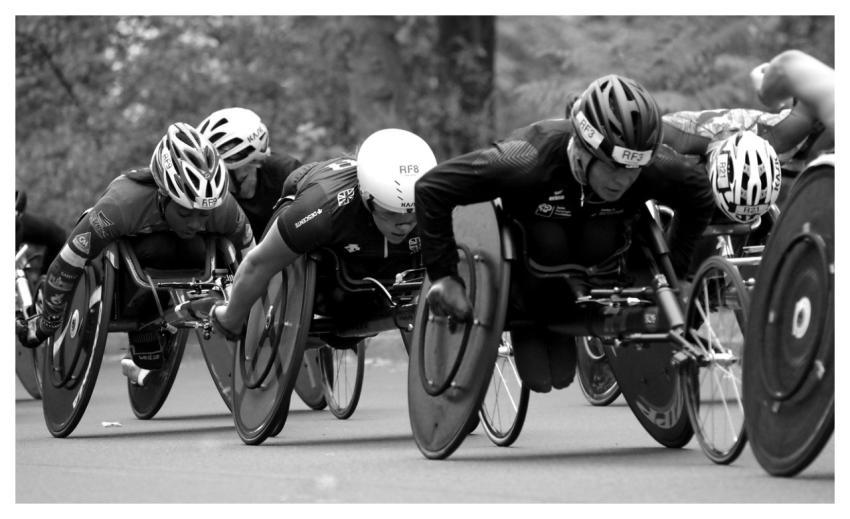 Marathon Wheelchair Disabled Sports Competition