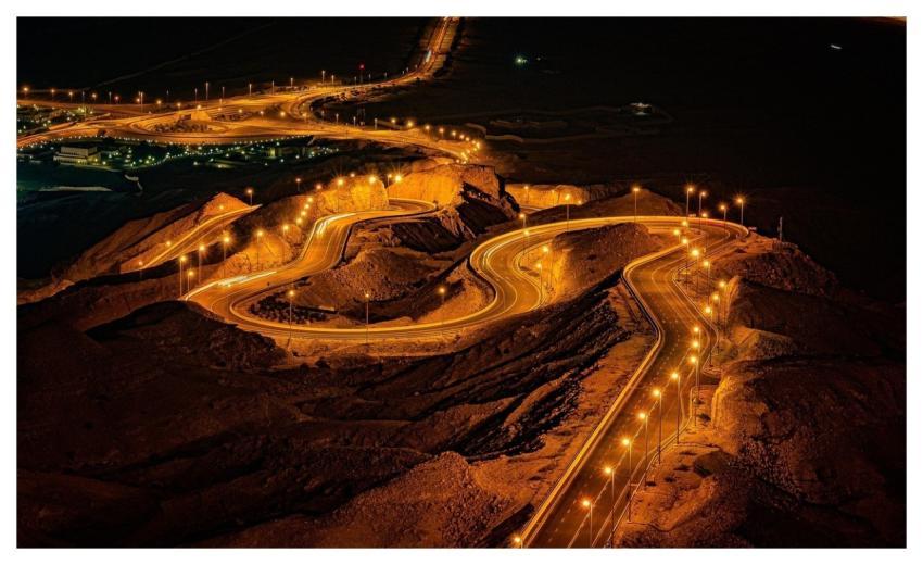 Road Highway Curvy Mountain