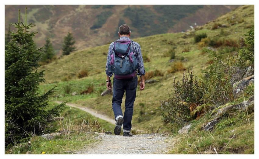 Mountaineering Man Trail Path