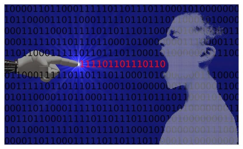 Binary Data Technology Robot