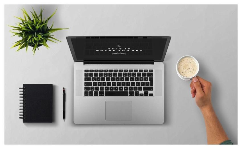 Laptop Coffee Arm Desktop