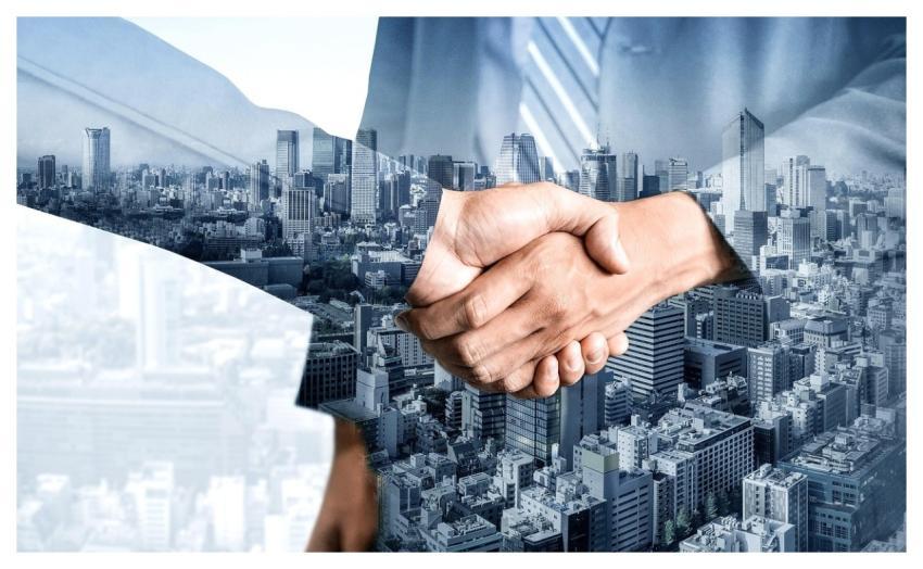 Business Handshake Business Deal Company