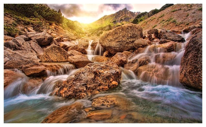 Waterfall Stream Nature River